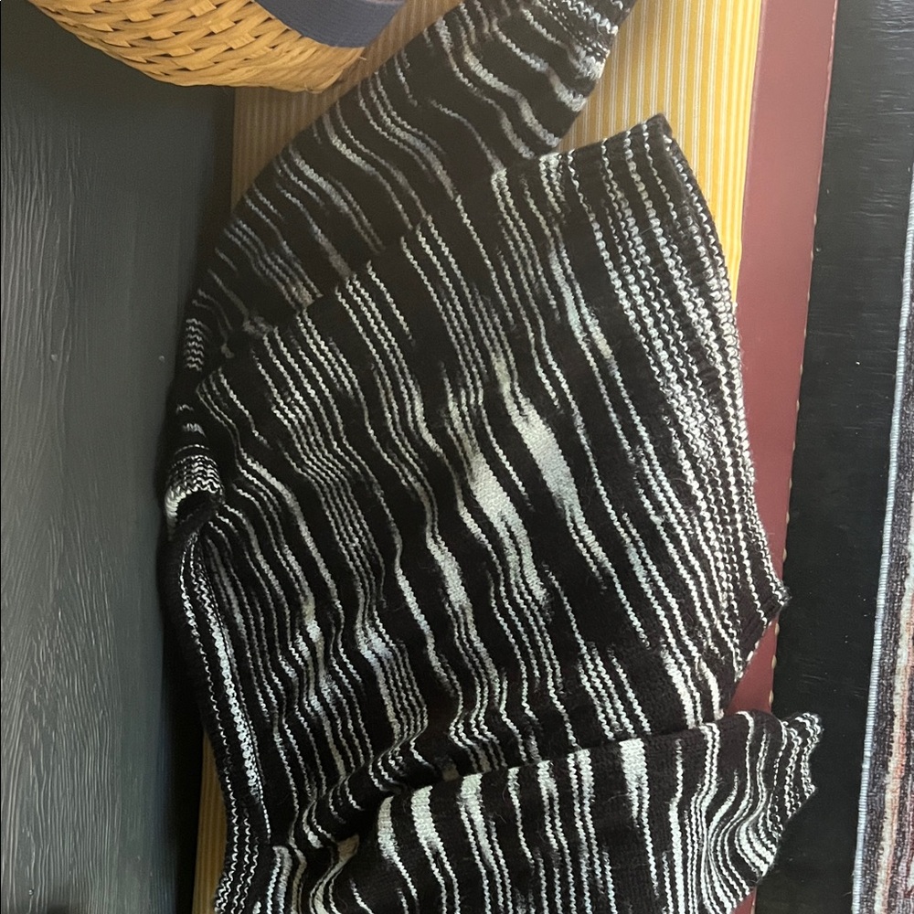 Rebecca Minkoff Black and White Knit Accessory